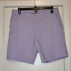 Peter Millar Lavender Men's Flat Front Shorts